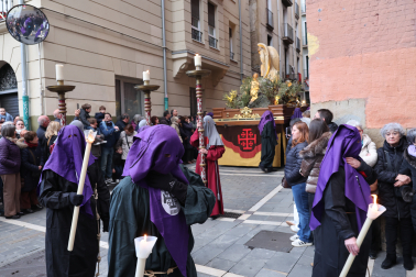 Fotos de la procesión de Jueves Santo en Pamplona