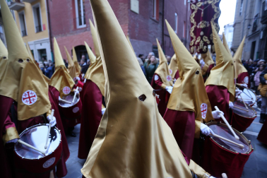 Fotos de la procesión de Jueves Santo en Pamplona