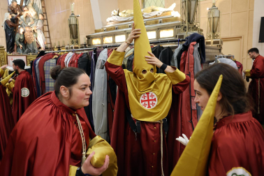 Fotos de la procesión de Jueves Santo en Pamplona