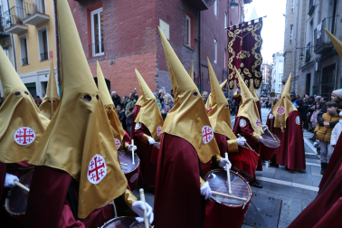 Fotos de la procesión de Jueves Santo en Pamplona