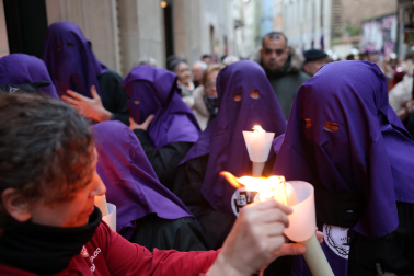Fotos de la procesión de Jueves Santo en Pamplona