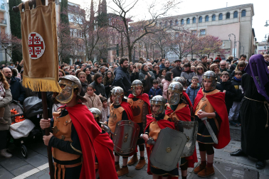 Fotos de la procesión de Jueves Santo en Pamplona