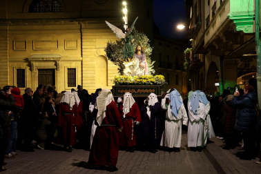 Fotos de la procesión de la Oración en el Huerto el Jueves Santo en Estella