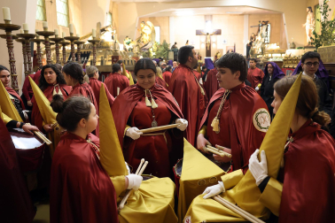 Fotos de la procesión de Jueves Santo en Pamplona