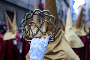 Fotos de la procesión de Jueves Santo en Pamplona