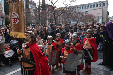 Fotos de la procesión de Jueves Santo en Pamplona