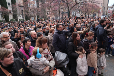 Fotos de la procesión de Jueves Santo en Pamplona