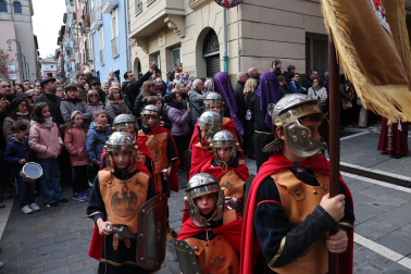 Fotos de la procesión de Jueves Santo en Pamplona