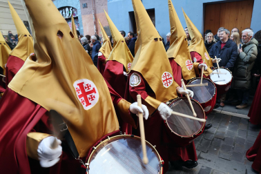 Fotos de la procesión de Jueves Santo en Pamplona