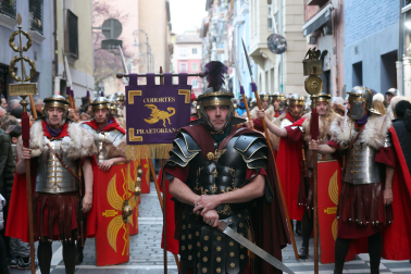 Fotos de la procesión de Jueves Santo en Pamplona