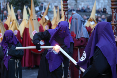 Fotos de la procesión de Jueves Santo en Pamplona
