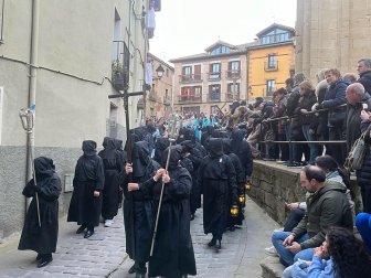 Fotos de la procesión de Viernes Santo de Tafalla
