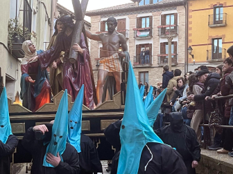 Fotos de la procesión de Viernes Santo de Tafalla