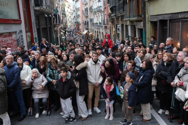 Fotos de la procesión de Viernes Santo en Pamplona