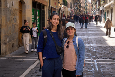 Turistas en Pamplona por Semana Santa