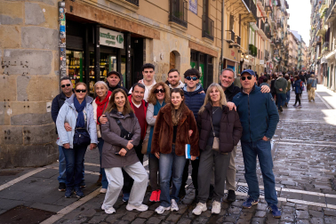 Turistas en Pamplona por Semana Santa