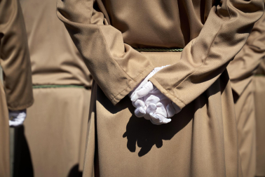 Fotos de la procesión de Domingo de Resurrección en Pamplona