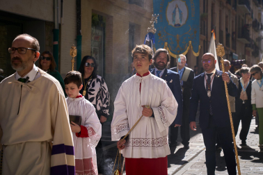 Fotos de la procesión de Domingo de Resurrección en Pamplona