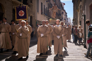 Fotos de la procesión de Domingo de Resurrección en Pamplona