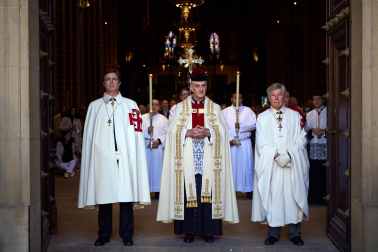 Fotos de la procesión de Domingo de Resurrección en Pamplona