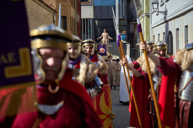 Fotos de la procesión de Domingo de Resurrección en Pamplona