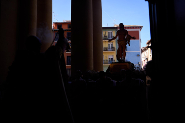 Fotos de la procesión de Domingo de Resurrección en Pamplona