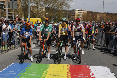 Fotos de la etapa navarra de la Itzulia