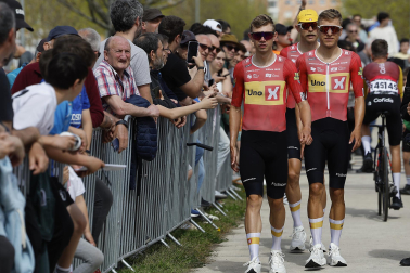 Fotos de la etapa navarra de la Itzulia