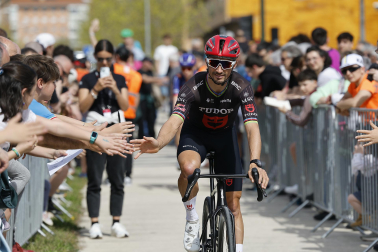 Fotos de la etapa navarra de la Itzulia