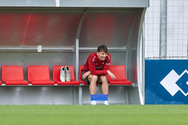 Foto del último entrenamiento de Osasuna antes del partido frente al Betis