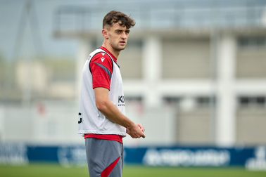 Foto del último entrenamiento de Osasuna antes del partido frente al Betis