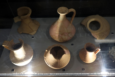 Las excavaciones de Santa Criz en Eslava con la sociedad de estudios históricos de Navarra