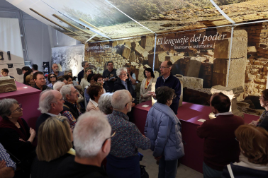 Las excavaciones de Santa Criz en Eslava con la sociedad de estudios históricos de Navarra