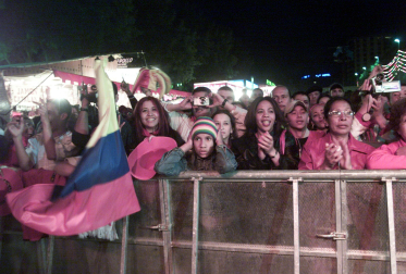 Miles y miles de personas asistieron al concierto de la artista cubana