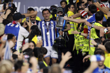 Fotos del triunfo de la Real Sociedad en la final de la Copa del Rey