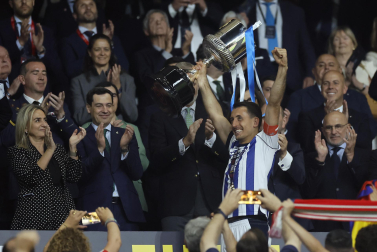 Fotos del triunfo de la Real Sociedad en la final de la Copa del Rey
