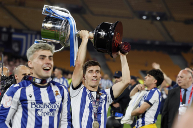Fotos del triunfo de la Real Sociedad en la final de la Copa del Rey