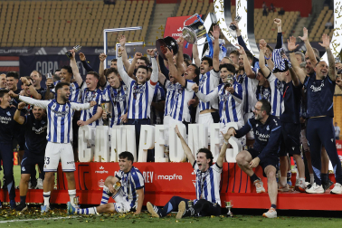 Fotos del triunfo de la Real Sociedad en la final de la Copa del Rey