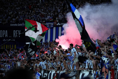 Fotos del triunfo de la Real Sociedad en la final de la Copa del Rey