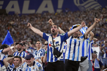 Fotos del triunfo de la Real Sociedad en la final de la Copa del Rey