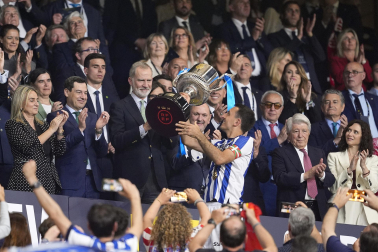 Fotos del triunfo de la Real Sociedad en la final de la Copa del Rey