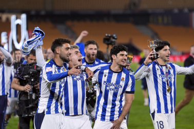 Fotos del triunfo de la Real Sociedad en la final de la Copa del Rey