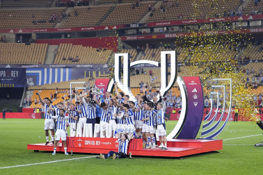 Fotos del triunfo de la Real Sociedad en la final de la Copa del Rey
