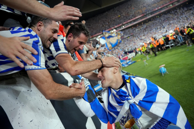 Fotos del triunfo de la Real Sociedad en la final de la Copa del Rey