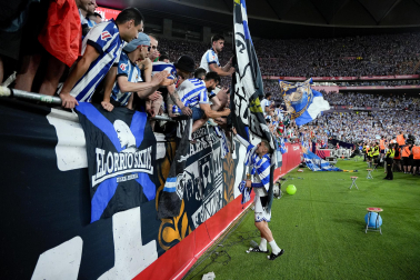 Fotos del triunfo de la Real Sociedad en la final de la Copa del Rey