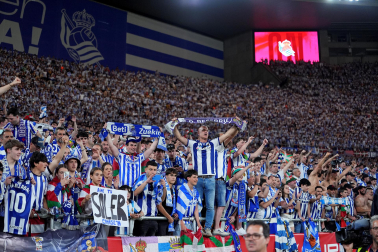 Fotos del triunfo de la Real Sociedad en la final de la Copa del Rey