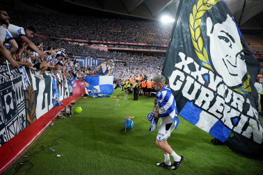 Fotos del triunfo de la Real Sociedad en la final de la Copa del Rey