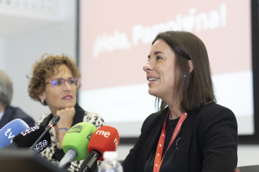 La presidenta de Mamás en Acción, Majo Gimeno, agradeció el apoyo recibido desde el principio por parte de Cinfa, laboratorio farmacéutico con sede en Pamplona