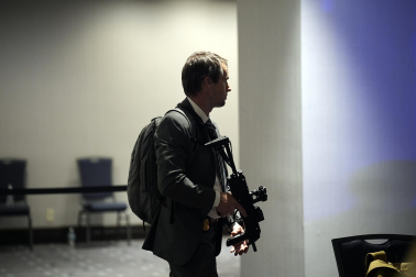 Fotos de la evacuación tras el tiroteo en la cena de corresponsales de la Casa Blanca