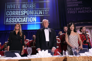 Fotos de la evacuación tras el tiroteo en la cena de corresponsales de la Casa Blanca